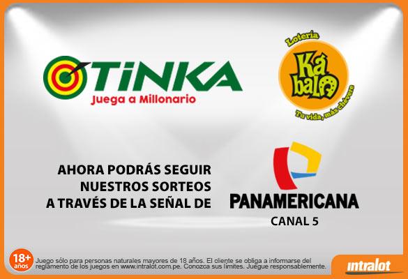 hora y canal donde sortea la tinka